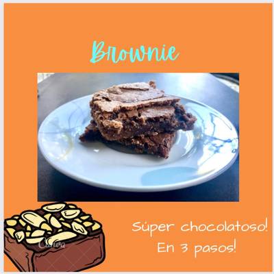 Brownie Receta de Ninoska Gutierrez- Cookpad