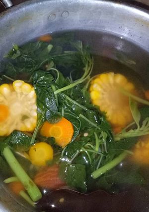 Foto resep Sayur Bayam Bening