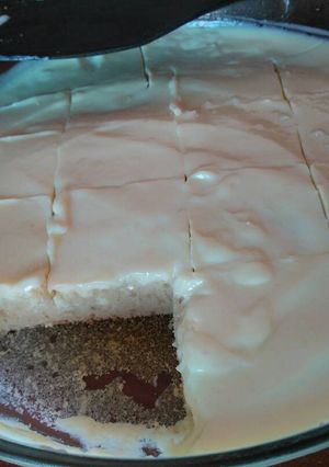 Una foto de Bizcochuelo con crema!