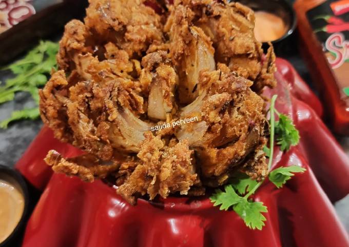 Recipe of Ultimate Blooming Onion with Dipping Sauce