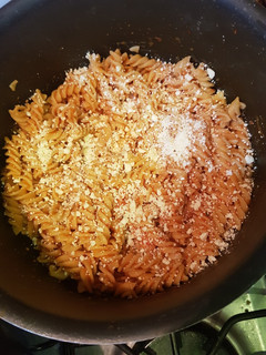 Una foto de Pasta con salsa de Jitomate
