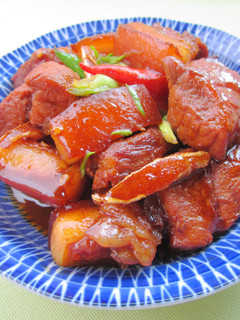 紹興蒜苗紅燒肉 的食譜成品照片