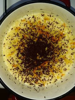 O poză a rețetei Fidea cu lapte.