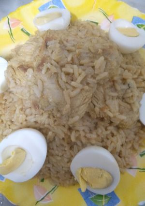 صورة لوصفة رز ساهل وبنين