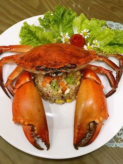 Hình của món Cơm rang cua.