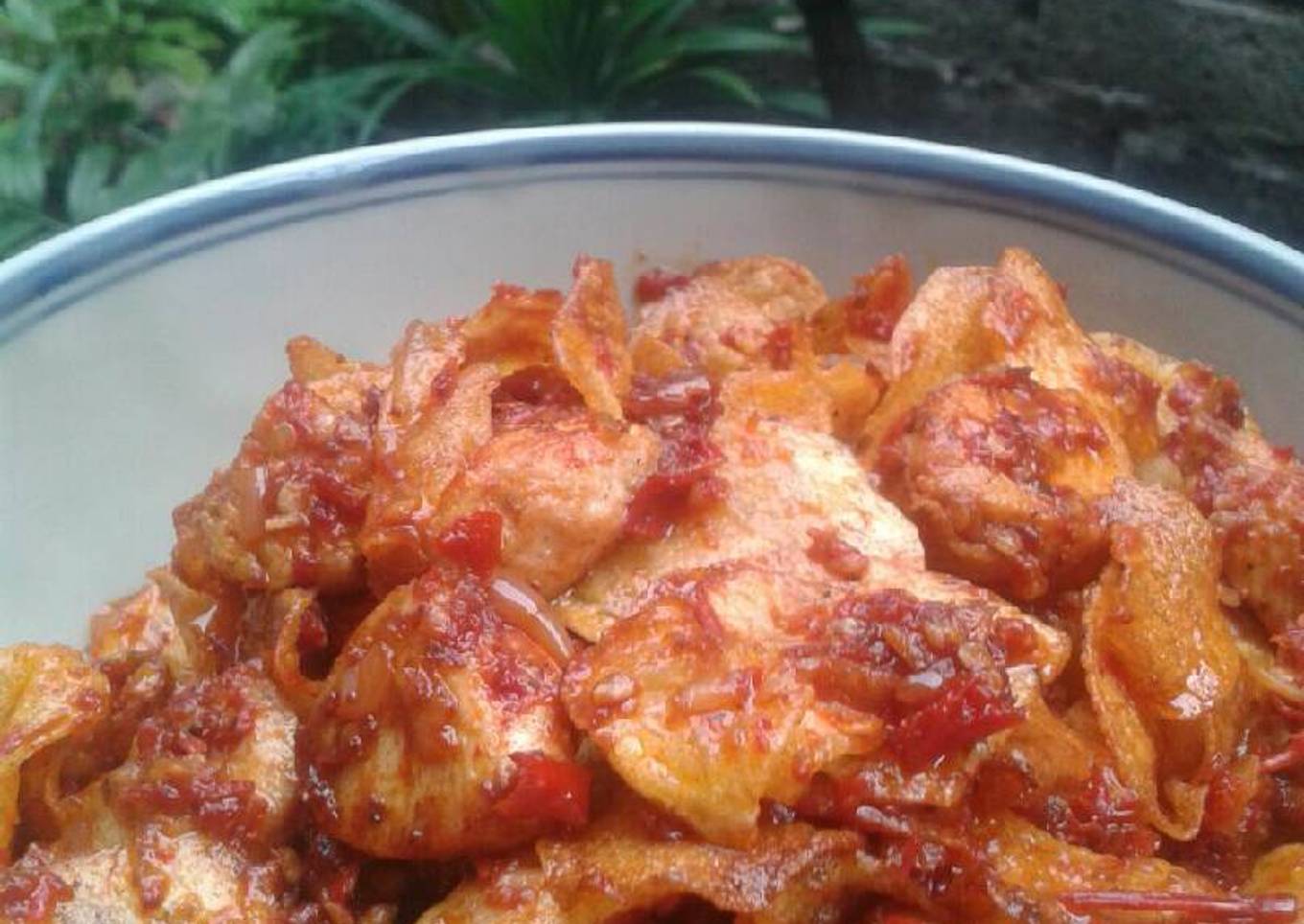 Ayam Dadu Balado Kentang
