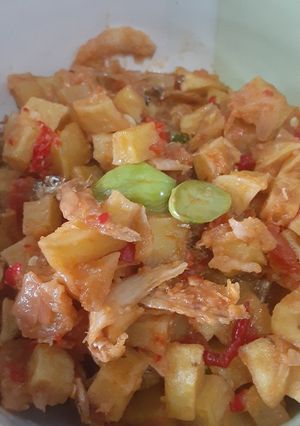 Foto resep Sambal goreng kentang,pete,teri
