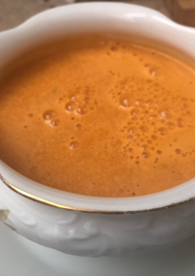 Una foto de Gazpacho de sandía (Thermomix)