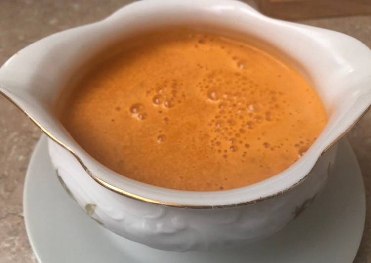 Gazpacho de sandía (Thermomix)