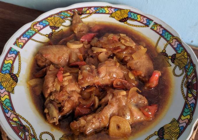 Cara Gampang Membuat Ayam Gongso versi Kuah yang Lezat Sekali