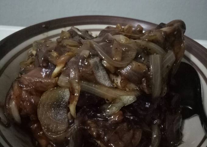 Langkah Mudah Membuat Resep Ayam saus lada hitam