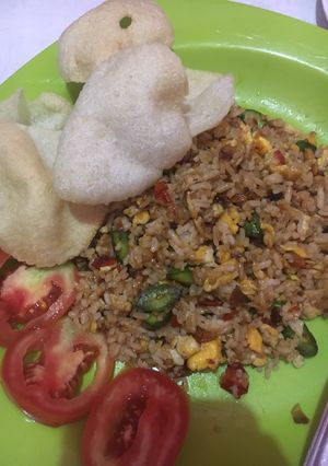 Foto resep Nasi goreng pete sambal bawang/ nasi goreng termudah dan terenak