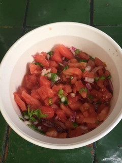 Una foto de Salsa con vinagre