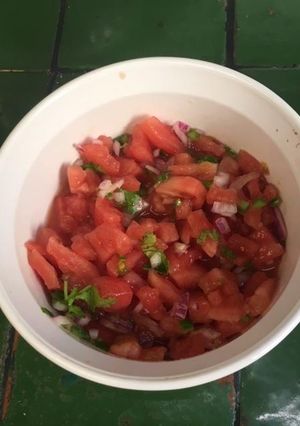 Una foto de Salsa con vinagre