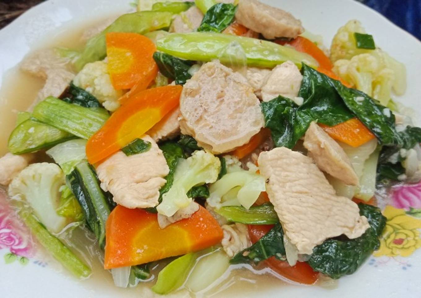 Capcay Ayam