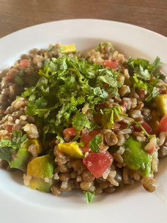 Una foto de Ensalada de lentejas