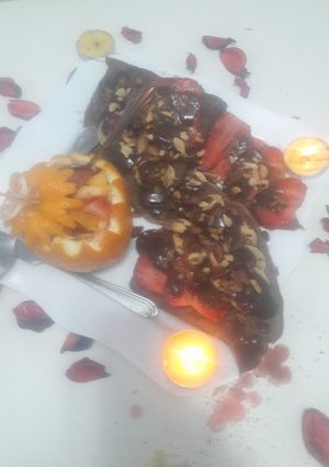 صورة لوصفة كريب حلوين ذوق الشوكولاتة