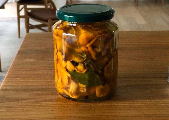 Ingredienser For Syltede Kantareller