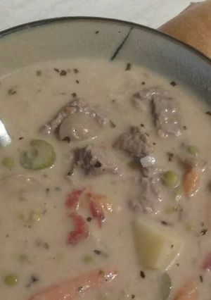A picture of Hearty and Badass Beef Stew.
