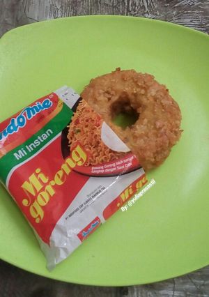 Foto resep Donut Donat Indomie 🍩