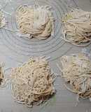 Noodles Caseiras (com ovo)