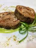 Rollo Capresa con salsa de Cúrcuma & Cebollín #lacocinadegiri
