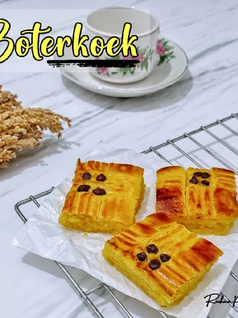 Cara Gampang Membuat Resep Boterkoek / Dutch Buttercake / Leker Holland yang  Bikin Ketagihan Anti Ribet, Mantap Sekali