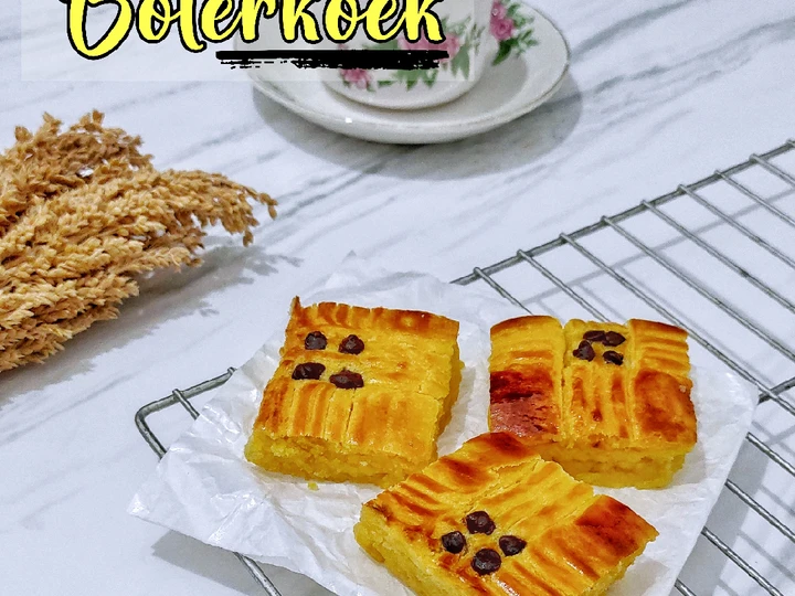 Cara Gampang Membuat Resep Boterkoek / Dutch Buttercake / Leker Holland yang  Bikin Ketagihan Anti Ribet, Mantap Sekali