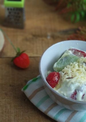 Foto resep Salad buah keto #KetikaBuahMasukDapur #CookpadCommunity_Jambi