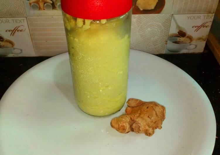 Recipe of Homemade Ginger paste