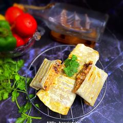 A picture of Chicken Burrito.