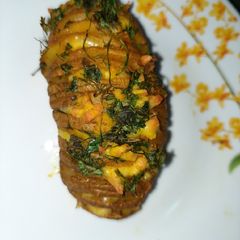 A picture of Cheesy Baked potato.