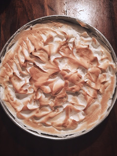 Una foto de Pie de limón con relleno de maizena