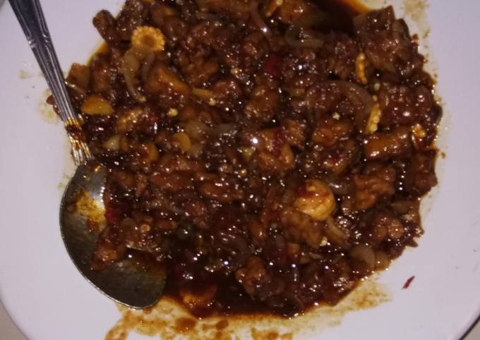  Resep  Tempe orek kecap  inggris  oleh Mas tomo Cookpad