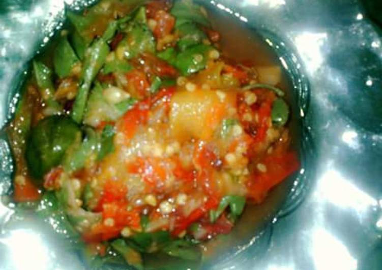 Resep Sambel tomat daun kemangi dapur ratih oleh Ratih 