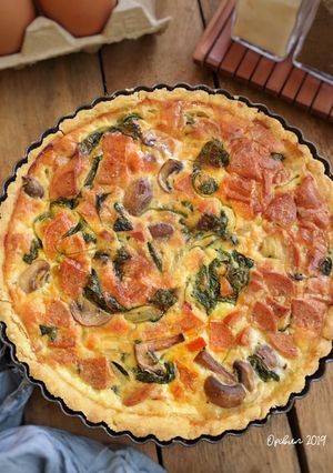 Foto resep Quiche Aja