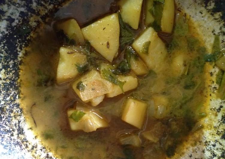 Recipe of Favorite Potato curry