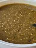 Salsa verde tatemada de habanero
