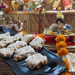 A picture of Janamashtami Bhog Gond Katli.