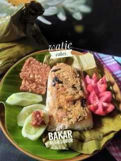 Foto resep Nasi bakar ayam jamur