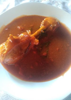 Una foto de Amarillo de pollo, platillo favorito de mis abuelos