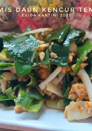 Foto resep Tumis Daun Kencur Tempe
