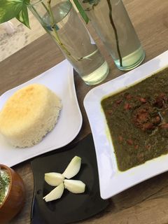 عکسی از دستور قورمه سبزی
