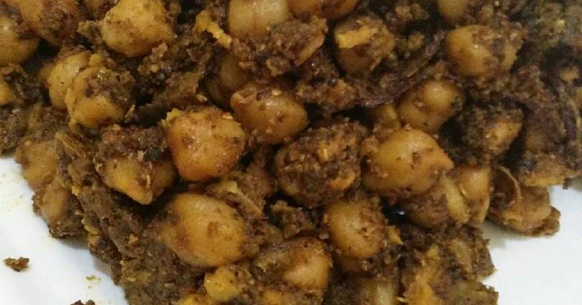 Dry Chole Recipe by Mamta Agrawal - Cookpad