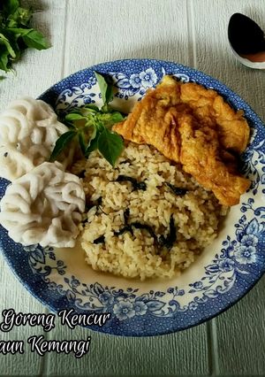 Foto resep Nasi Goreng Kencur Daun Kemangi
