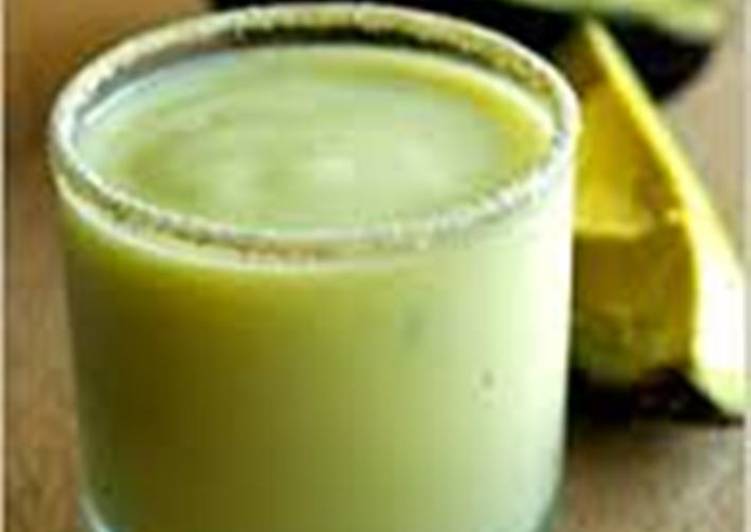 Butter fruit juice