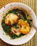 Vịt lộn muối ớt