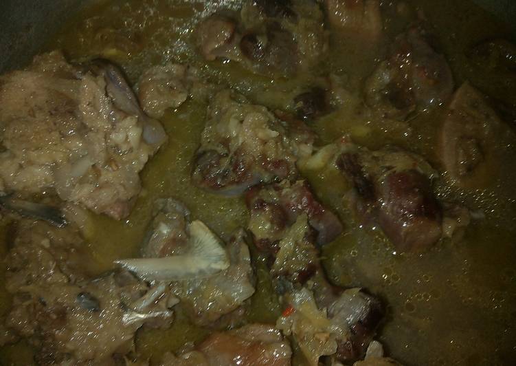 Goat meat pepper soup