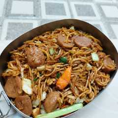 A picture of Bakmi jawa.