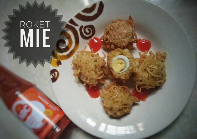Resep Roket mie, Enak Banget